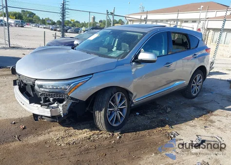 2021 Acura Rdx Technology Package z USA, uszkodzony, nr VIN 5J8TC2H54ML001075